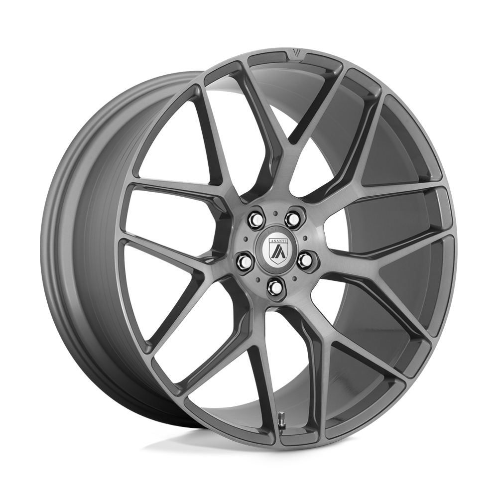 Asanti Abl 27 Dynasty Wheel, 22x10.5 +25 Offset 5x130, Titanium Brushed - ABL27-22053625TB-C-Dub Tech