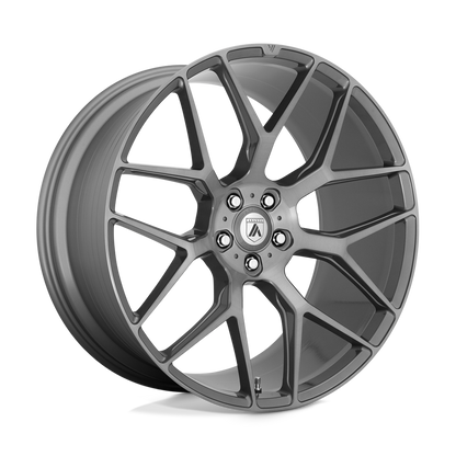 Asanti Abl 27 Dynasty Wheel, 22x10.5 +25 Offset 5x130, Titanium Brushed - ABL27-22053625TB-C-Dub Tech