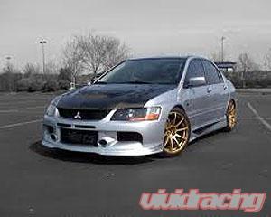 Advan Carbon Monster Design Carbon Fiber Hood Mitsubishi Evolution VII / VIII / IX 2002-2007