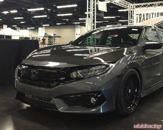 Advan Carbon OEM Design Carbon Fiber Hood Honda Civic Sedan 2016-2020