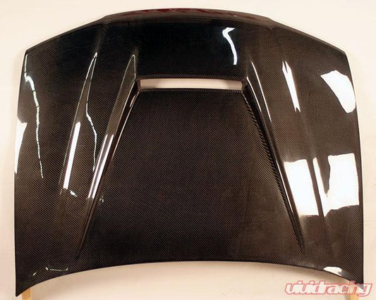 Advan Carbon Intruder Design Carbon Fiber Hood Honda Accord 4-Cyl 1994-1997