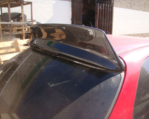 Advan Carbon BEE Yard Special Design Carbon Fiber Rear Roof Spoiler Honda Civic Hatchback 1996-2000-C-Dub Tech