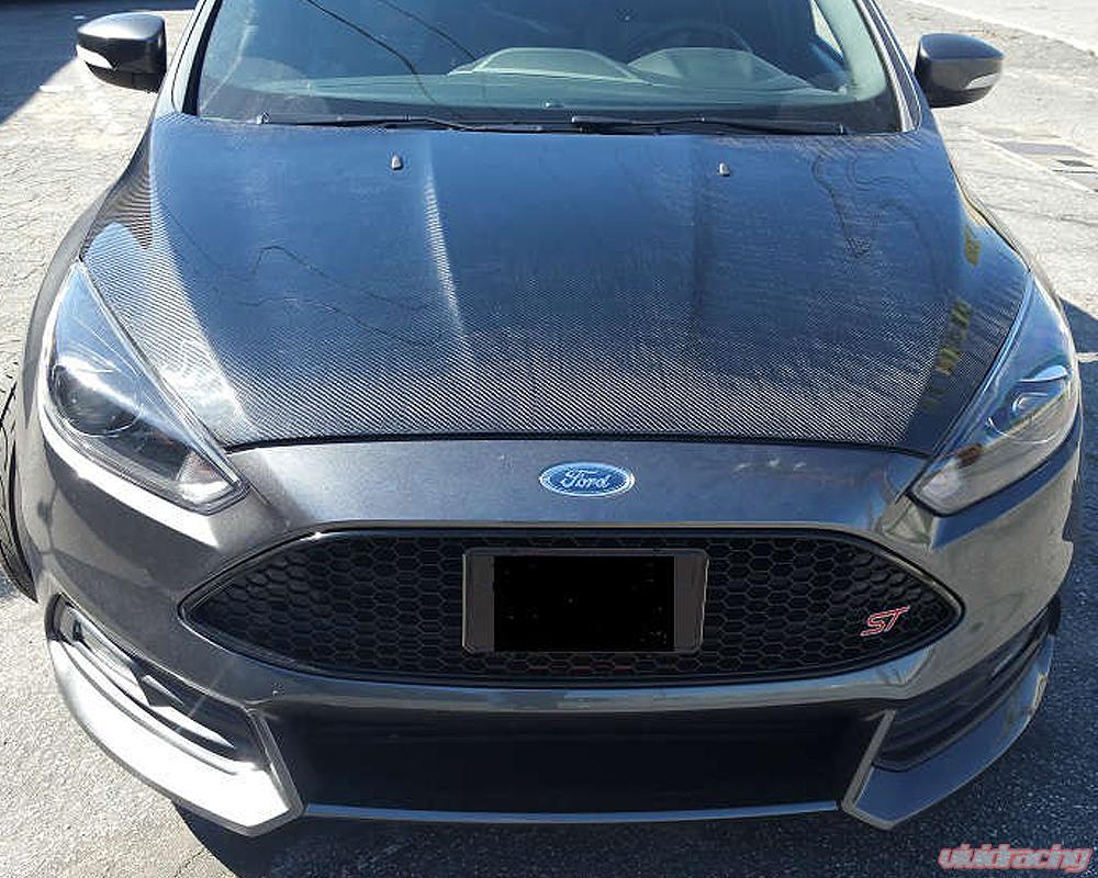Advan Carbon OEM Style Carbon Fiber Hood Ford Focus 2015-2017-C-Dub Tech