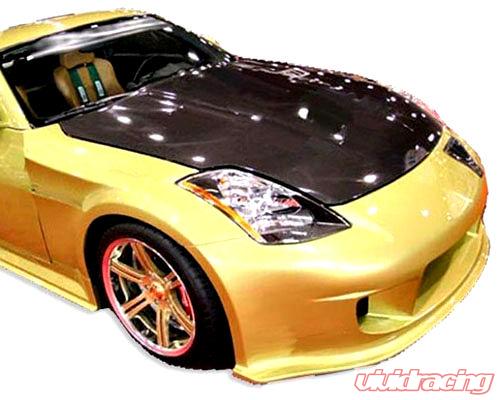 Advan Carbon OEM Style Carbon Fiber Hood Nissan 350Z 2007-2008-C-Dub Tech
