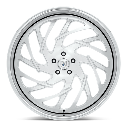 Asanti Af864 Wheel, 24x10.0 -20 Offset 5x120.65, Brushed - AF864-24103420NBRR-C-Dub Tech