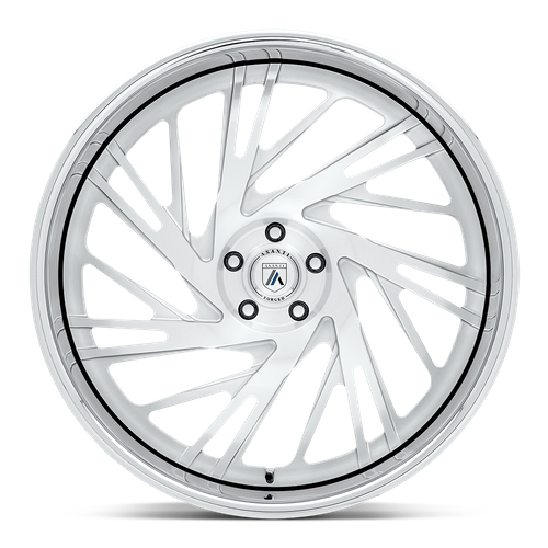 Set of 4: Asanti Af868 Wheel, 26x10.0 +5 Offset 5x127, Brushed - AF868-26105005BRL