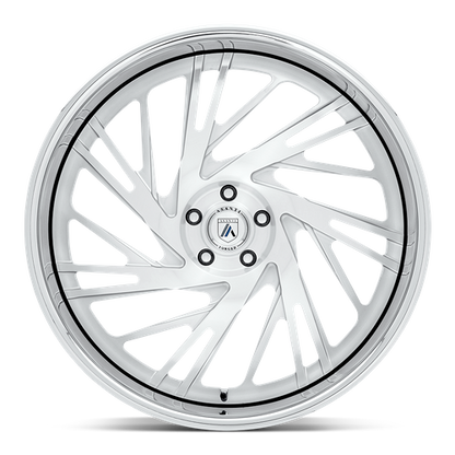 Set of 4: Asanti Af868 Wheel, 26x10.0 +5 Offset 5x127, Brushed - AF868-26105005BRL