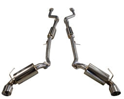 Agency Power Catback Exhaust Stainless Tips Nissan 370Z 09-14-C-Dub Tech