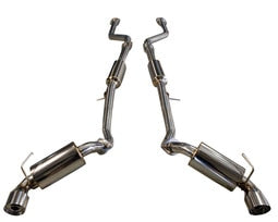 Agency Power Catback Exhaust Stainless Tips Nissan 370Z 09-14