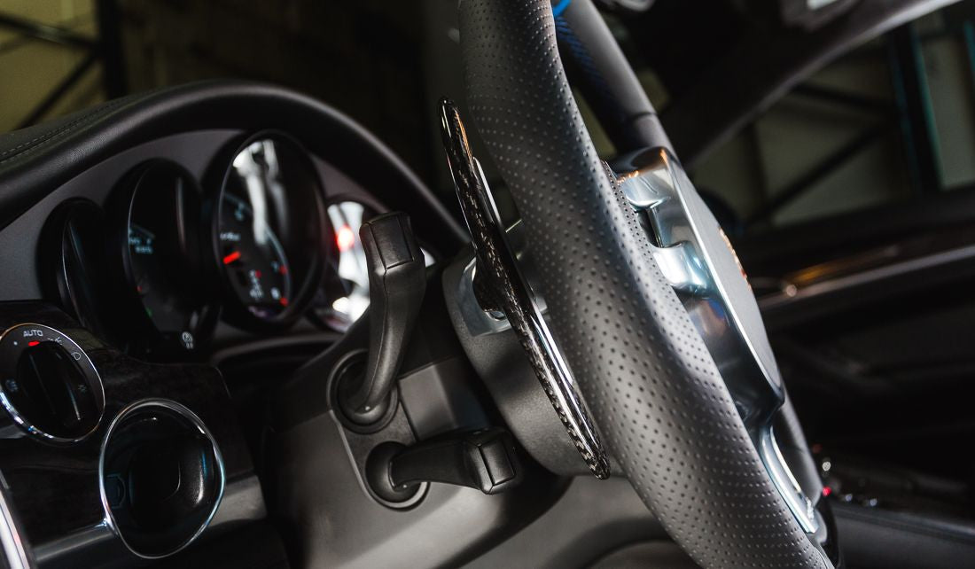 VR Bespoke Carbon Fiber Porsche PDK Paddle Shifters Gen 1 for 991 | 997.2 | 987.2 | Panamera 970 | Cayenne 958