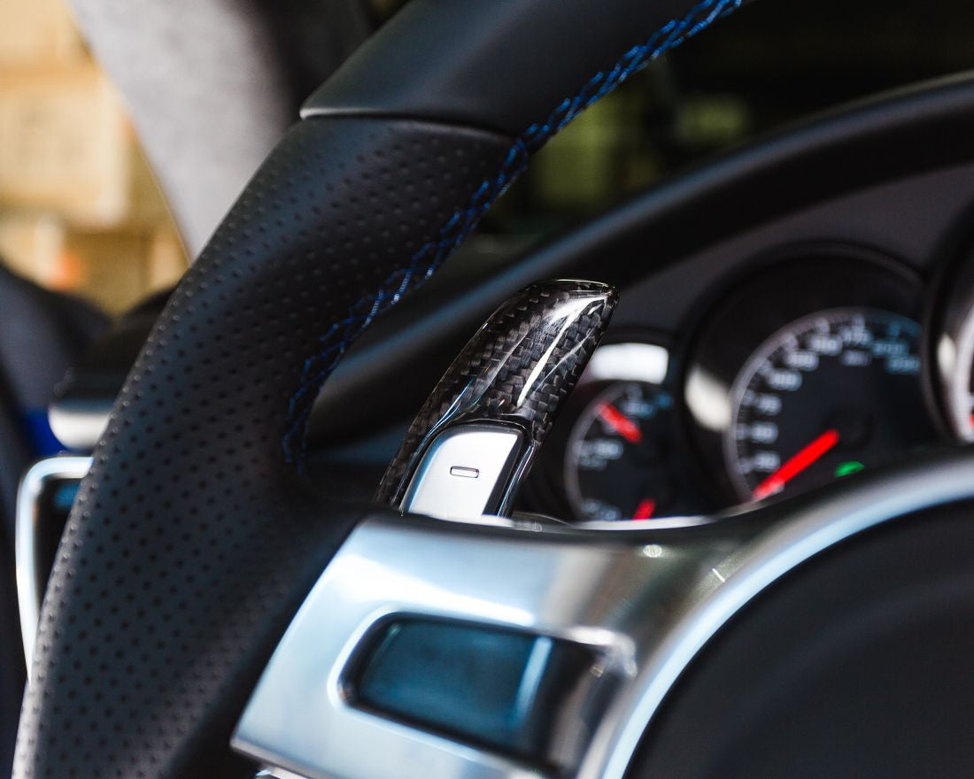 VR Bespoke Carbon Fiber Porsche PDK Paddle Shifters Gen 1 for 991 | 997.2 | 987.2 | Panamera 970 | Cayenne 958