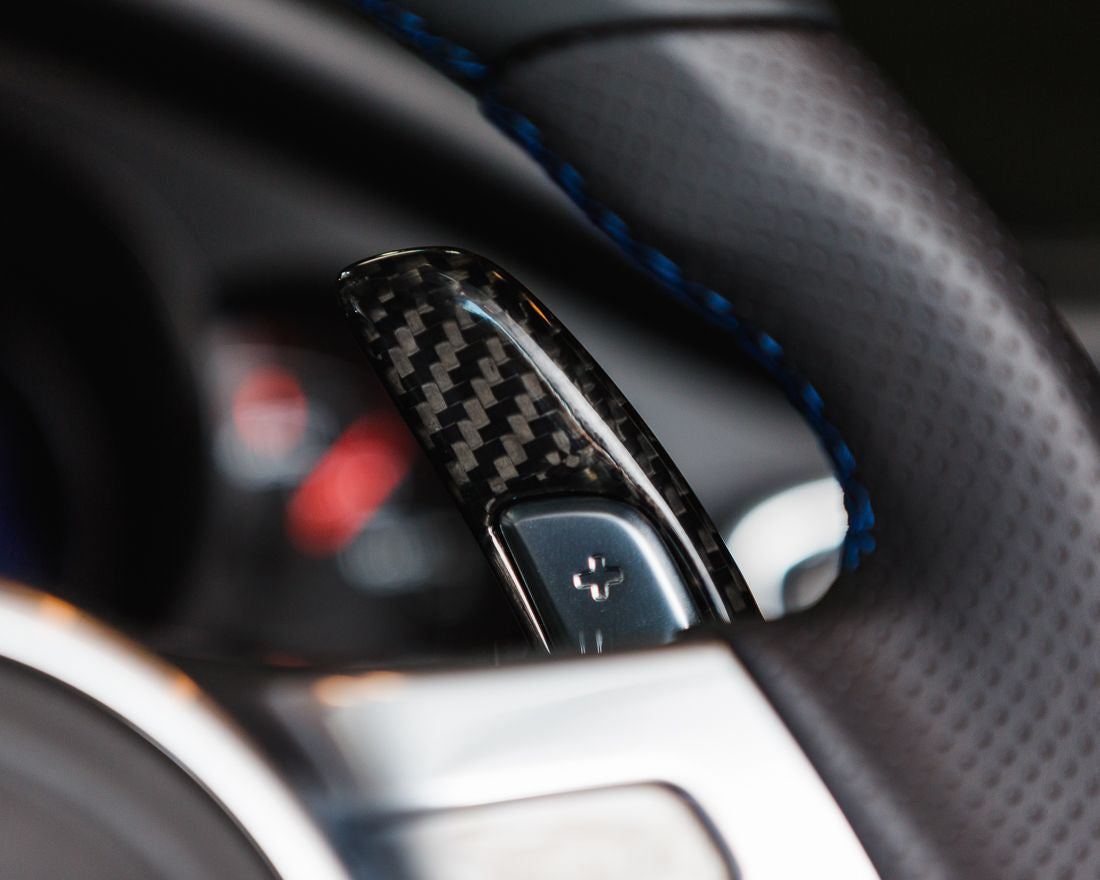 VR Bespoke Carbon Fiber Porsche PDK Paddle Shifters Gen 1 for 991 | 997.2 | 987.2 | Panamera 970 | Cayenne 958
