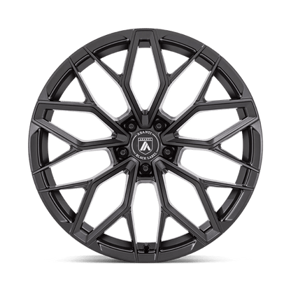 Asanti Abl 39 Mogul Wheel, 20x12.0 +6 Offset 5x115, Satin Black - AB039MX20121506-C-Dub Tech