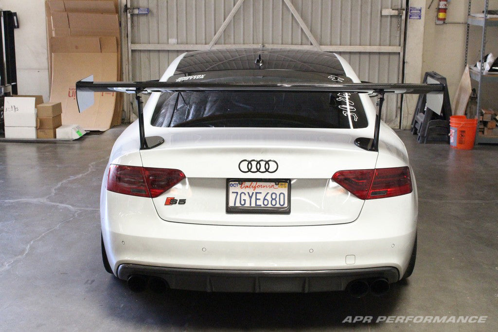 APR Performance Audi S5 GT-250 Adjustable Wing 67" 2009-2012 - AS-206705-C-Dub Tech