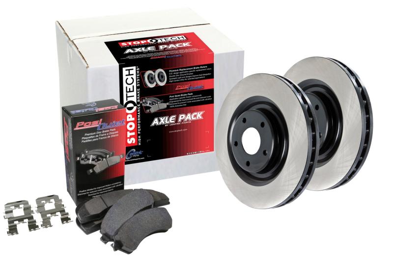 StopTech Preferred Axle Pack Dodge Challenger Front and Rear 2012