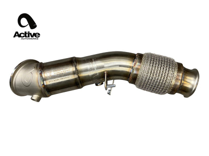 Active Autowerke Toyota Supra MKV A91 2.0 B46 Catted Downpipe-C-Dub Tech