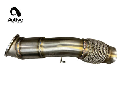 Active Autowerke Toyota Supra MKV A91 2.0 B46 Catted Downpipe-C-Dub Tech