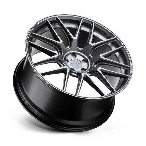 Beyern Autobahn Wheel, 20x10.0 +39 Offset 5x112, Gloss Gunmetal - 2010ATB395112G66-C-Dub Tech