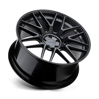 Beyern Autobahn Wheel, 22x10.5 +32 Offset 5x120, Matte Black - 2205ATB325120M74-C-Dub Tech