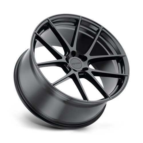 Set of 4: Beyern Ritz Wheel, 17x9.0 +25 Offset 5x120, Gloss Black - 1790BFT255120B74