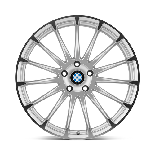 Set of 4: Beyern Aviatic Wheel, 20x10.0 +20 Offset 5x120, Silver W/ Mirror Cut Face - 2010BYA205120S72