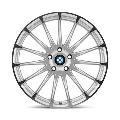Set of 4: Beyern Aviatic Wheel, 20x10.0 +20 Offset 5x120, Silver W/ Mirror Cut Face - 2010BYA205120S72