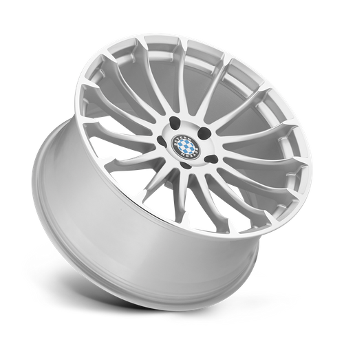 Beyern Aviatic Wheel, 20x10.0 +45 Offset 5x120, Silver W/ Mirror Cut Face - 2010BYA455120S72-C-Dub Tech