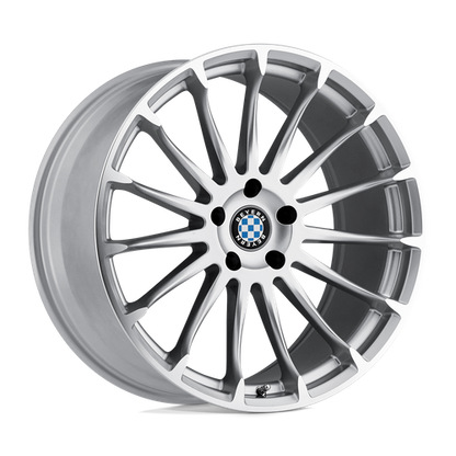 Set of 4: Beyern Aviatic Wheel, 20x10.0 +20 Offset 5x120, Silver W/ Mirror Cut Face - 2010BYA205120S72