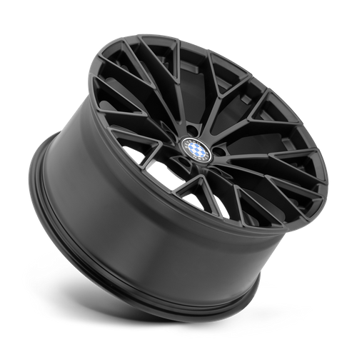 Beyern Antler Wheel, 20x9.0 +20 Offset 5x120, Double Black   Matte Black W/ Gloss Black Face - 2090BYL205120B74-C-Dub Tech