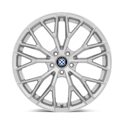 Set of 4: Beyern Antler Wheel, 17x9.0 +20 Offset 5x120, Silver W/ Mirror Cut Face - 1790BYL205120S72