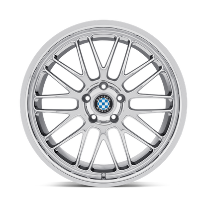 Set of 4: Beyern Mesh Wheel, 19x9.5 +15 Offset 5x120, Chrome - 1995BYM155120C72