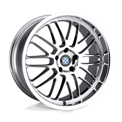 Beyern Mesh Wheel, 22x9.5 +20 Offset 5x120, Chrome - 2295BYM205120C72-C-Dub Tech