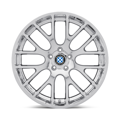 Set of 4: Beyern Spartan Wheel, 18x9.5 +25 Offset 5x120, Chrome - 1895BYS255120C74