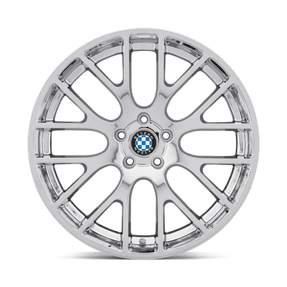 Set of 4: Beyern Spartan Wheel, 18x9.5 +25 Offset 5x120, Chrome - 1895BYS255120C74