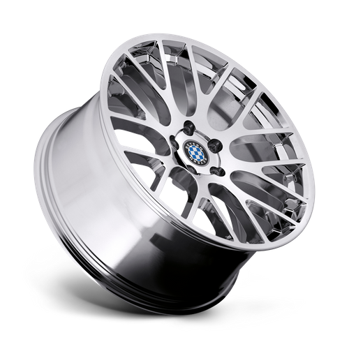 Set of 4: Beyern Spartan Wheel, 18x9.5 +25 Offset 5x120, Chrome - 1895BYS255120C74