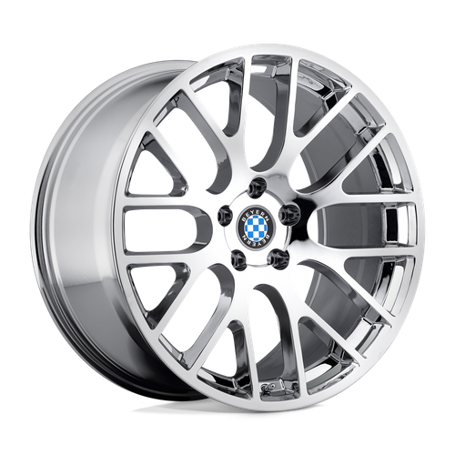 Set of 4: Beyern Spartan Wheel, 18x9.5 +25 Offset 5x120, Chrome - 1895BYS255120C74