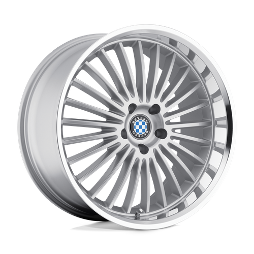 Beyern Multi Wheel, 20x8.5 5x120, Silver W/ Mirror Cut Lip - 2085BYT205120S74-C-Dub Tech