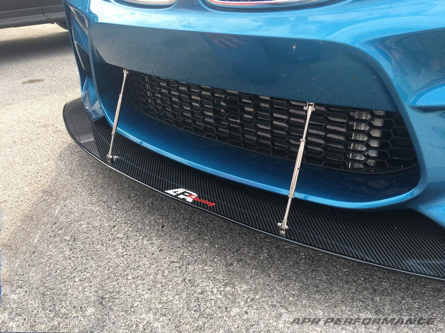 APR Performance Carbon Fiber Wind Splitter With Rods - CW-520200-C-Dub Tech