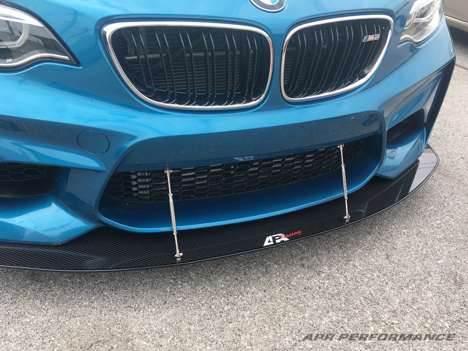 APR Performance Carbon Fiber Wind Splitter With Rods - CW-520200-C-Dub Tech