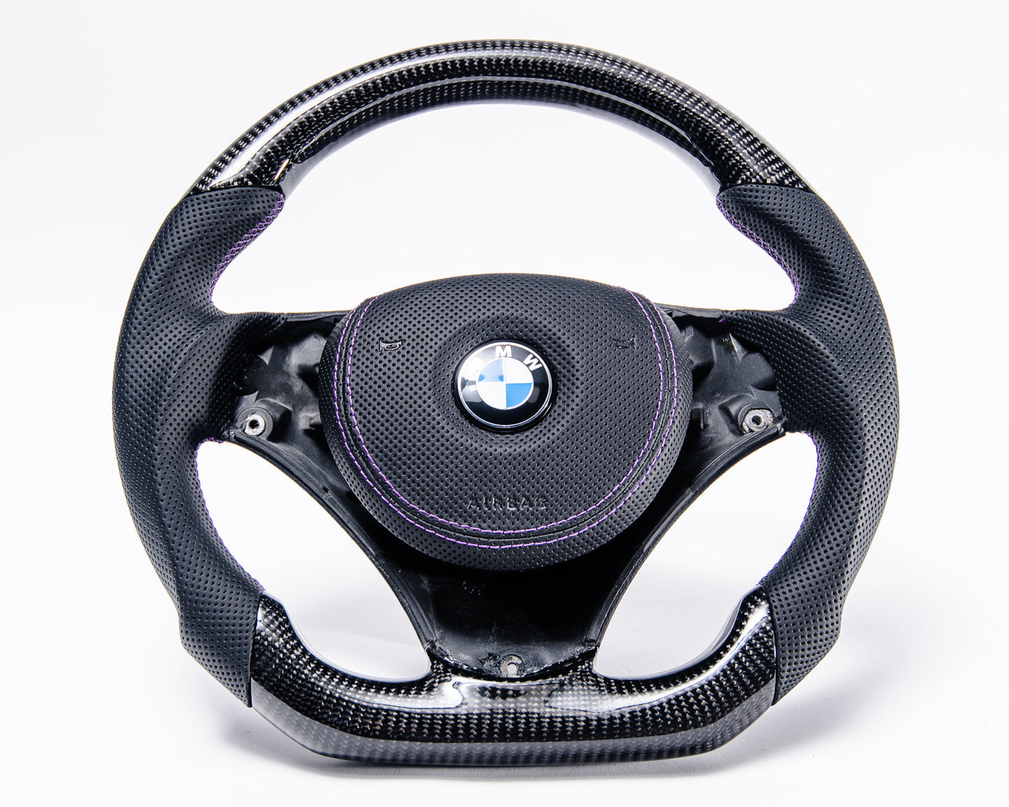 BMW 1-Series E8X | 3-Series E9X M-Sport OEM Customized Steering Wheel Airbag Cover-C-Dub Tech