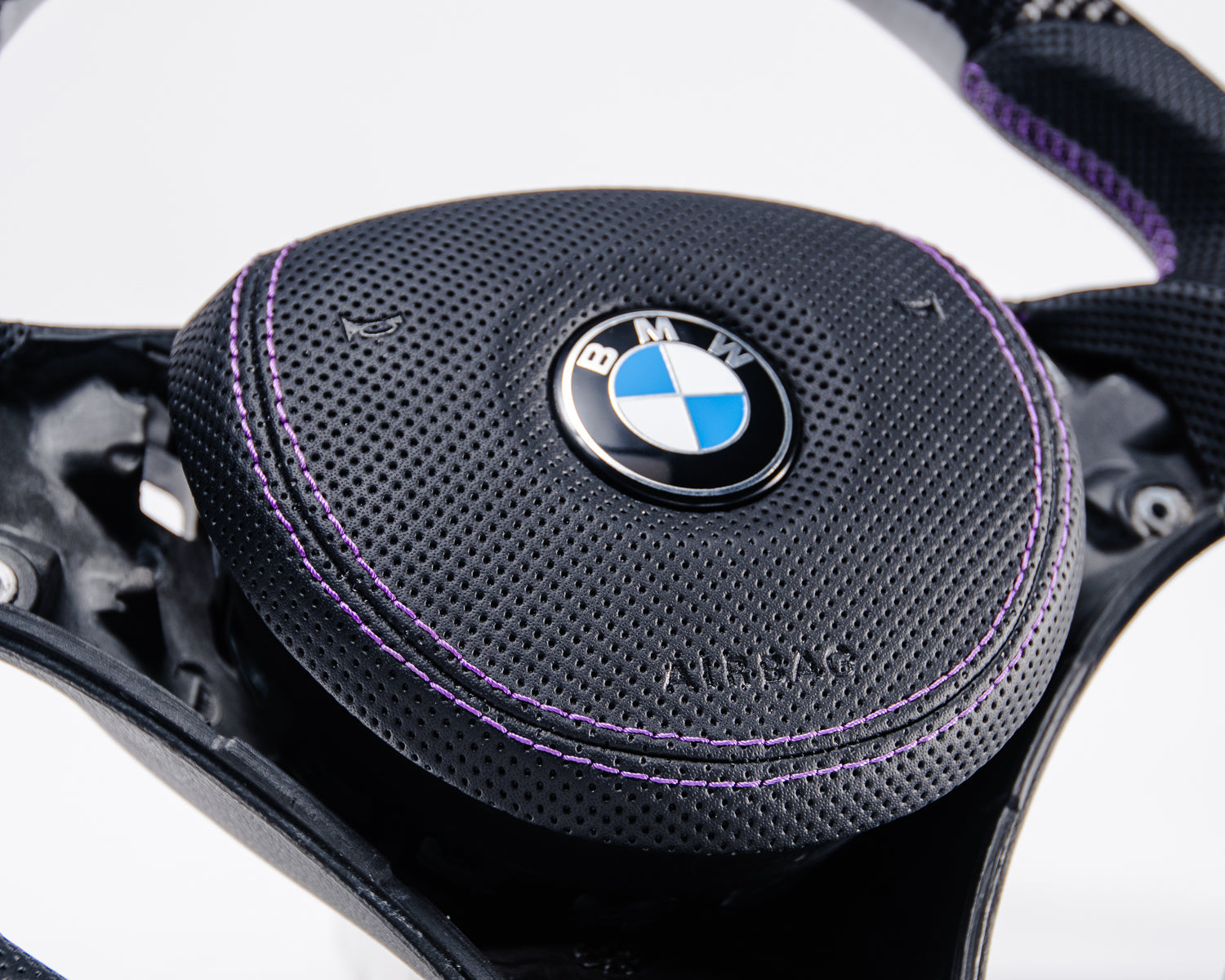 BMW 1-Series E8X | 3-Series E9X M-Sport OEM Customized Steering Wheel Airbag Cover-C-Dub Tech