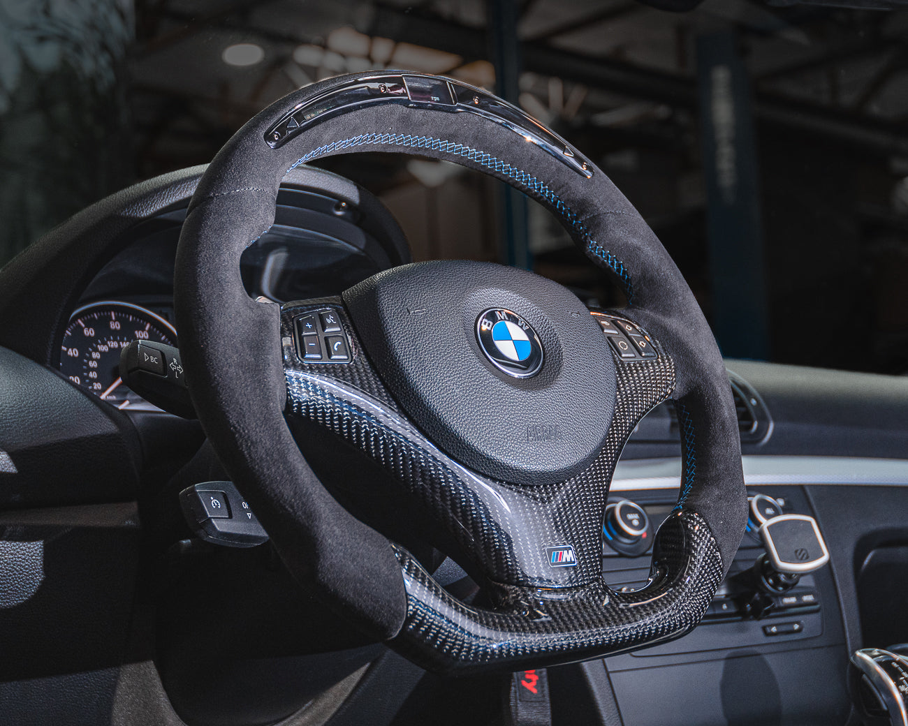 BMW M3 E92 E90 E93 OEM Upgraded Customized Steering Wheel-C-Dub Tech