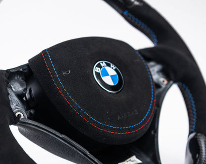 BMW 1-Series E8X | 3-Series E9X M-Sport OEM Customized Steering Wheel Airbag Cover-C-Dub Tech
