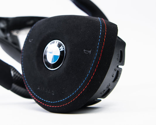 BMW 1-Series E8X | 3-Series E9X M-Sport OEM Customized Steering Wheel Airbag Cover-C-Dub Tech
