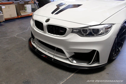 APR Performance Carbon Fiber Wind Splitter With Rods - CW-540402-C-Dub Tech