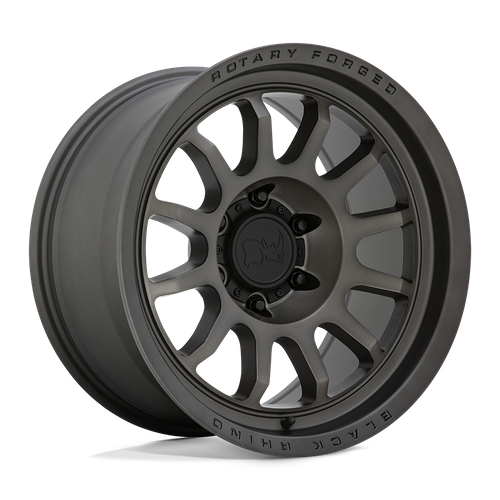 Black Rhino Rapid Wheel, 17x9.0 +12 Offset 6x135, Matte Brushed Gunmetal - 1790RPD126135G87-C-Dub Tech