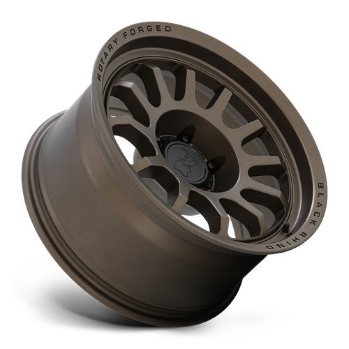 Set of 4: Black Rhino Rapid Wheel, 18x9.0 +12 Offset 6x139.7, Matte Bronze - 1890RPD126140Z12