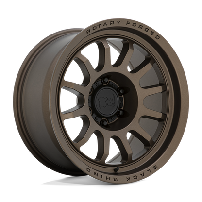 Set of 4: Black Rhino Rapid Wheel, 18x9.0 +12 Offset 6x139.7, Matte Bronze - 1890RPD126140Z12