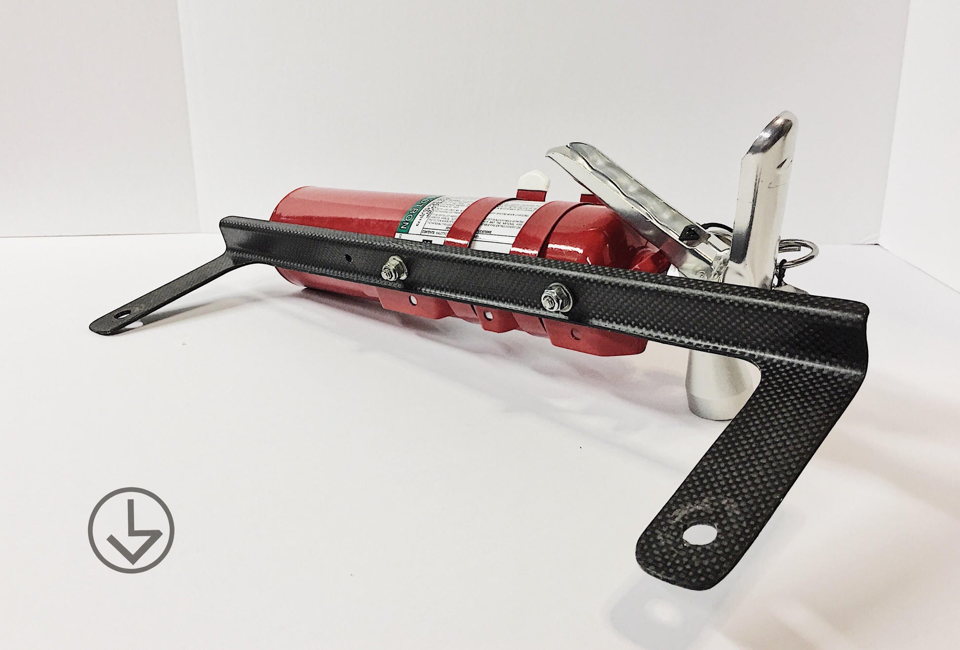 Aeroworks Performance Evo 10 Fire Extinguisher Bracket-C-Dub Tech
