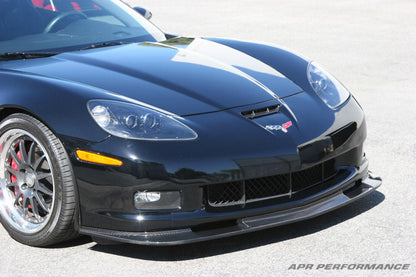 APR Performance Carbon Fiber Front Airdam Version II W/ Bumper Reinforcement - FA-208426-C-Dub Tech